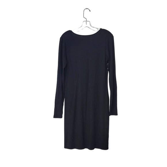 Tommy Bahama Sequined Black Jersey Dress - Picture 2 of 5